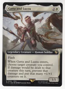 MTG Final Fantasy Commander Rare #0134 Gatta And Luzzu - Image 1