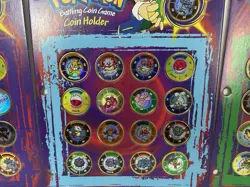 Lot of 50 Hasbro 1999 Pokemon Battling Coin Game Coins w/ 3 Holders Vintage Rare - Image 5