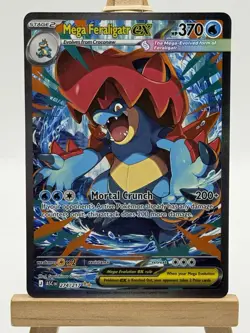 Pokemon TCG Ascended Heroes Mega Feraligatr EX 274/217 SIR - Image 1