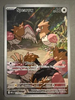 Spearow 151/132 - Holo Illustration Rare - Pokemon TCG: Mega Evolution Near Mint - Image 1