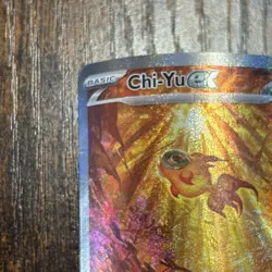 Chi-Yu ex 259/193 Sv02: Paldea Evolved Holo Full Art Pokemon flood damaged - Image 4