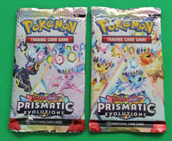 POKEMON SCARLET & VIOLET PRISMATIC EVOLUTIONS 2 BOOSTER PACKS SEALED - Image 1