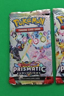 POKEMON SCARLET & VIOLET PRISMATIC EVOLUTIONS 2 BOOSTER PACKS SEALED - Image 2