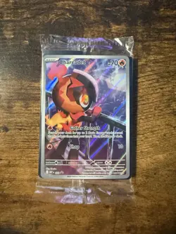Charcadet 22 Black Star Promo Phantasmal Flames Sealed Promo Pokemon MINT - Image 1