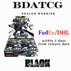 Presale - Pokemon Black Bolt Booster Box Japanese w/Shrink - Image 1