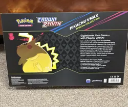 Pokemon crown zenith pikachu Vmax special collection Box New Sealed 5 packs - Image 4