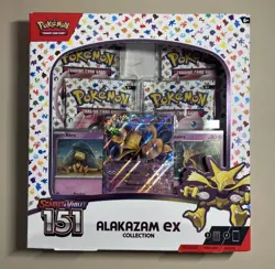 Pokemon TCG: Scarlet & Violet-151 Alakazam ex Collection Booster Box 820650855269 - Image 1