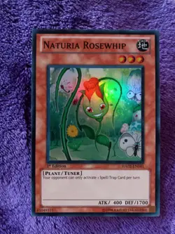 Naturia Rosewhip 1st edition holo HA02 NM Yugioh - Image 2