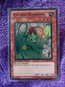 Naturia Rosewhip 1st edition holo HA02 NM Yugioh - Image 4