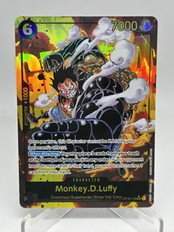One Piece MONKEY.D.LUFFY Sec Royal Blood Alt Art OP10-118 Parallel - Image 1