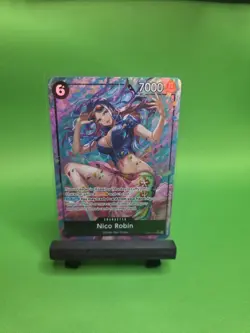 Nico Robin (Alt Art) SR OP12-087 One Piece Legacy of the Master NM+ - Image 1