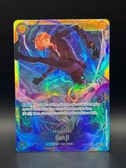 Sanji SEC OP06-119 Wings Of The Captain One Piece TCG English - Image 1