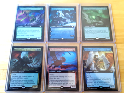 mtg transcendent dragon and thundermane dragon and 4 other commander cards - Image 1