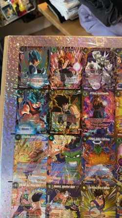 Dragon ball Super card game Uncut Sheet Z01: DBS CCG DAWN OF THE Z LEGENDS - Image 4