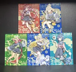 Pokemon Elf Eif Origin Collection Trainer Thick Acrylic Cards Lot Case Hits - Image 1