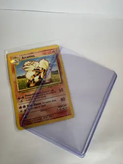 Arcanine 23/102 Base Set Original Pokemon Card Non Holo Rare 1999 TGC WOTC - Image 3