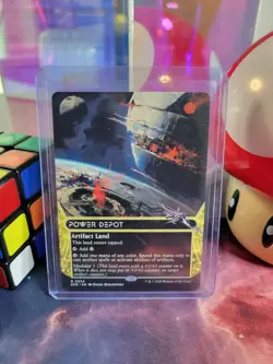 Power Depot (Borderless) Magic The Gathering Edge Of Eternities Regular Rare NM - Image 1