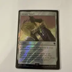 MTG: Arcane Signet - Surge Foil - 333 - Final Fantasy FIC NM Cloud / Buster - Image 1