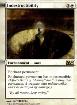 Magic 2014 (M14) #23 Indestructibility - Image 1