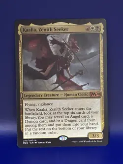Kaalia, Zenith Seeker - 210/280 (Core Set 2020) - Near Mint NM - Mythic - Image 1