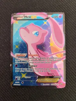 Pokemon Mew EX Full Art RC24/RC25 Legendary Treasures - Radiant Collection -Holo - Image 1