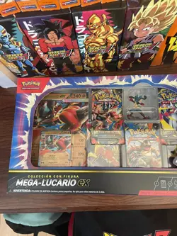 Pokemon TCG - Spanish - Mega Lucario Premium Figure Collection - Image 1
