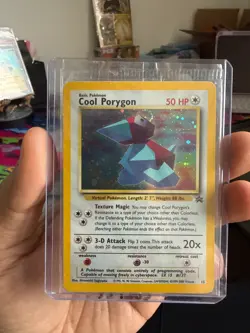 Cool Porygon 15/53 Wotc Promo Holo Pokemon TCG Vintage Sealed - Image 3
