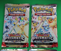 POKEMON SCARLET & VIOLET PRISMATIC EVOLUTIONS 4 BOOSTER PACKS SEALED - Image 3