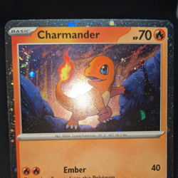 SWIRL Pokemon TCG Charmander 047 Cosmos Holo Black Star Promo NM - Image 3