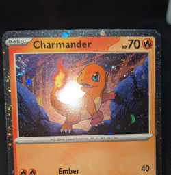 SWIRL Pokemon TCG Charmander 047 Cosmos Holo Black Star Promo NM - Image 4
