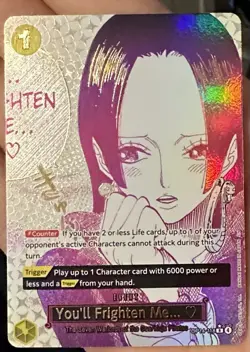 Op14-118 Boa Hancock Event Manga Alt Art One Piece - Image 1