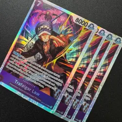 4x Trafalgar Law OP12-073 SR - One Piece TCG English Card NM Legacy of a Master - Image 2