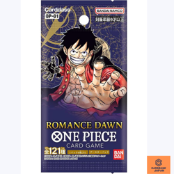 1 PACK ROMANCE DAWN OP-01 One Piece Card Game CCG Japanese Sealed NEW - Image 1