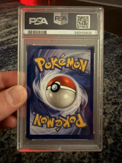 Pokemon TCG - Moltres 12/62 Fossil Holo Rare 1st Edition - PSA 8 NM/MT - Image 2