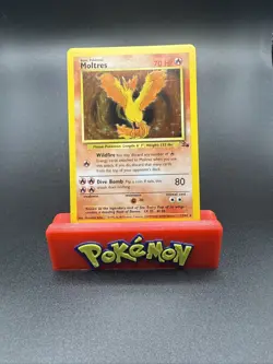 Pokemon TCG Moltres 12/62 Holo Unlimited Rare Fossil Set 🔥 NM/M - Image 1