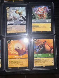 Disney Lorcana TCG Lot Of 10 Cards Regular Near Mint / Mint Condition Pack Fresh - Image 3