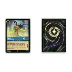 Mulan - Considerate Diplomat #142 3-Card Lot Super Rare Fabled Disney Lorcana - Image 3