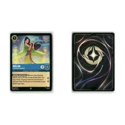 Mulan - Considerate Diplomat #142 3-Card Lot Super Rare Fabled Disney Lorcana - Image 4