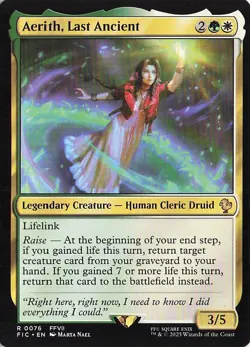 Aerith, Last Ancient R Commander: FINAL FANTASY 76 NM - Image 1