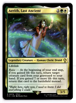 Aerith, Last Ancient 76 Commander: FINAL FANTASY NM - Image 1