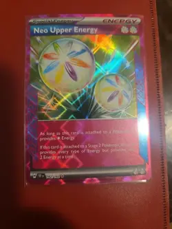 Neo Upper Energy 162/162SV05: Temporal Forces Holo Card X2 NM Condition - Image 3