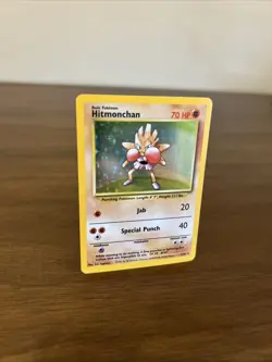 Pokemon TCG 1999 Hitmochan Holo Card 7/102 Base Set Unlimited Holo Card - Image 2