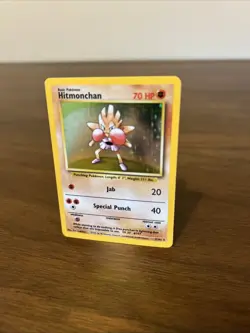 Pokemon TCG 1999 Hitmochan Holo Card 7/102 Base Set Unlimited Holo Card - Image 3