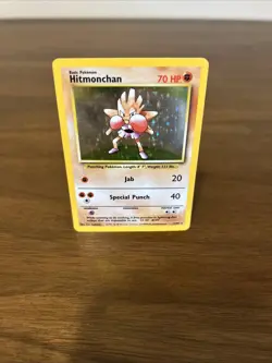 Pokemon TCG 1999 Hitmochan Holo Card 7/102 Base Set Unlimited Holo Card - Image 4