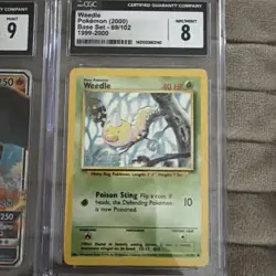CGC Graded Pokemon Card Lot (4) - Charizard, Bulbasaur, Weedle, PRISTINE 🔥 - Image 5