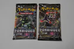 Pokemon TCG Sun & Moon-Forbidden Light Booster TWO Packs (10 Card packs)-Sealed - Image 1