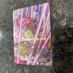 Cell Max Devouring the Earth GOLD STAMP Foil Dragon Ball Super Card Game | NM - Image 2