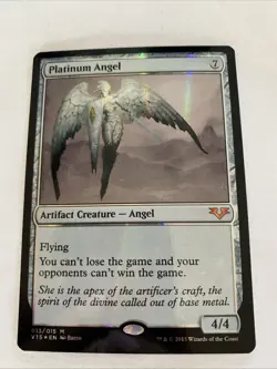 Platinum Angel 13 From the Vault: Angels FOIL MTG TCG CARD - Image 1
