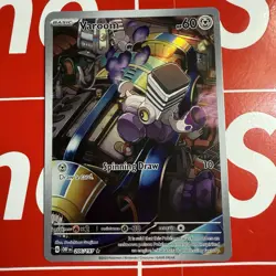 Pokemon TCG Vroom 206/197 Obsidian Flames Illustration Rare Holo NM/M Card - Image 1