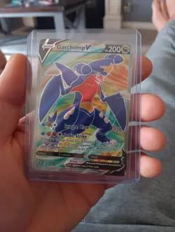 Pokemon TCG Garchomp v Full Art Holo Card Astral Radiance - Image 1